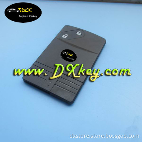 2 button smart card case for Mazda smart card key case